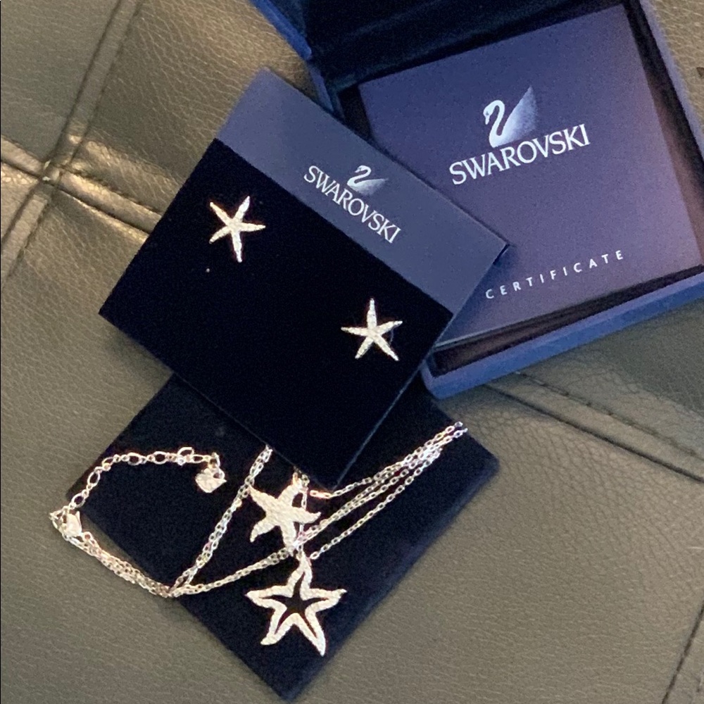 Swarovski Starfish set.